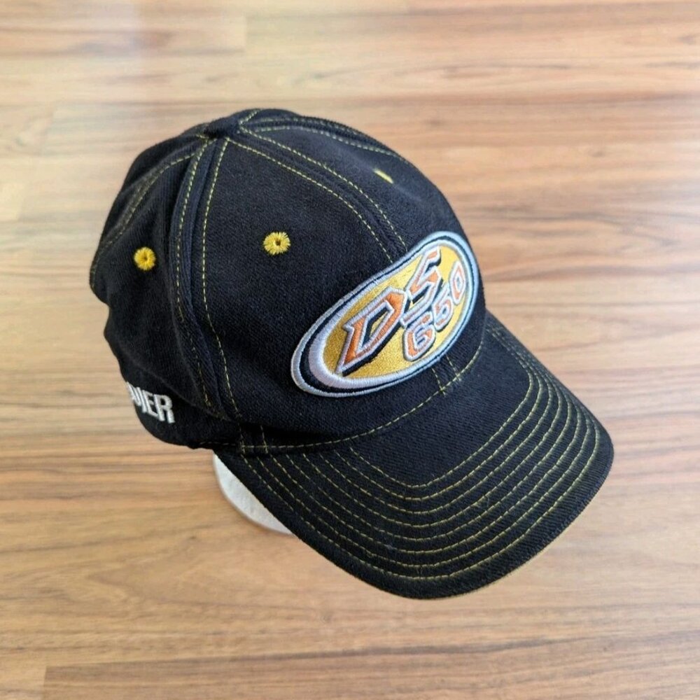 DS 650 Baja Bomb Low Pro Vintage Dad Hat Promo Bombardier Adjustable